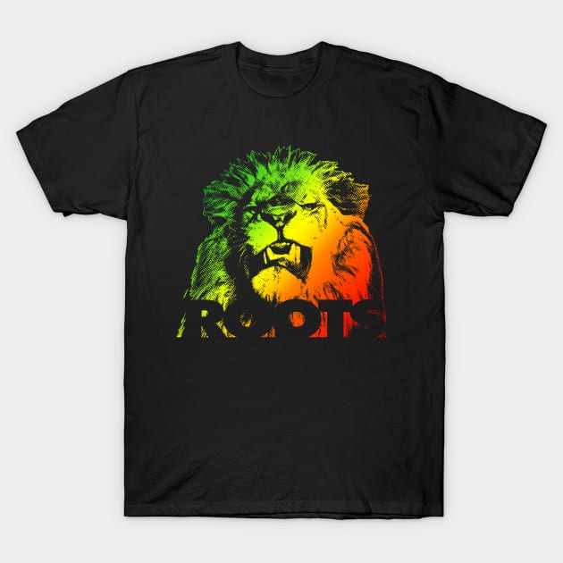ROOTS REGGAE LION T-Shirt by Westwaystudio